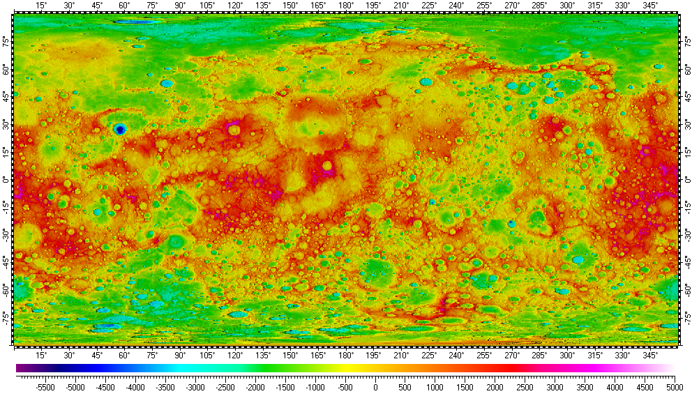 Global DEM of Mercury